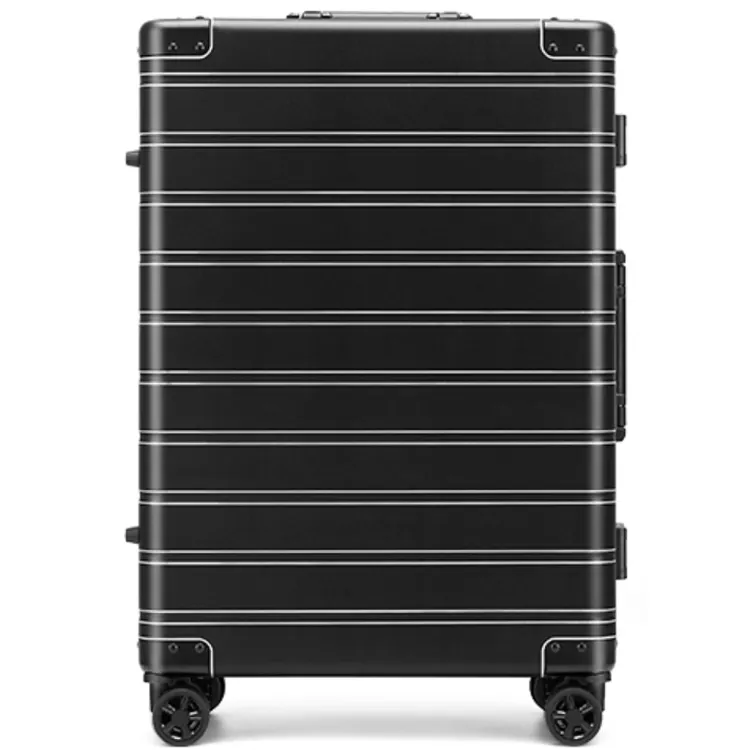 Abs Carry On Travel Aluminium Trolley Bags Luggage Suitcases Set 3 Pcs Maletas De Viaje with Usb Charging Cable