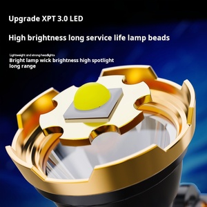 Xinsite Đèn Pha <span class=keywords><strong>Led</strong></span> <span class=keywords><strong>l</strong></span>õi ngô siêu sáng Đèn cắm trại phiêu <span class=keywords><strong>l</strong></span>ưu ngoài trời 7 chế độ có thể sạc <span class=keywords><strong>l</strong></span>ại Đèn pin đầu ion Lithium cơ thể bằng nhựa - Product Image 4