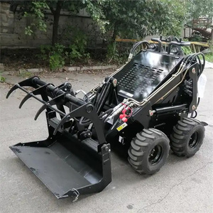 Cheapest EPA Multi Function Skid Steer <strong>Loader</strong> Automatic Leveling Electric Skid Steer <strong>Loader</strong> Rock Drill Attachment for Skid Steer - Product Image 4