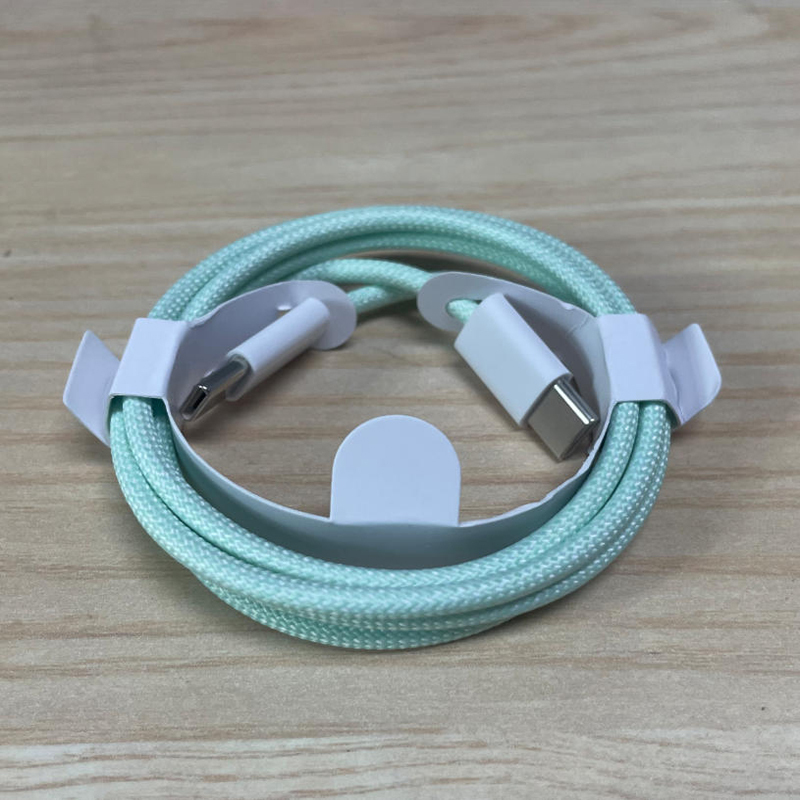 Green for 60W braided c-c cable
