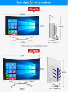 OEM 21.5 23.8 27インチスリムデスクトップi9 1テラバイトオールインワンコンピュータ広東省 - Product Image 3