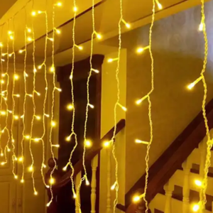 防水3x2m 300LEDクリスマスガーランドライトストリング8モード装飾妖精<span class=keywords><strong>LED</strong></span>カーテン窓ホリデー照明用 - Product Image 1