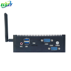 NANO19 Fanless sottile Mini PC Core I9 con Intel Celeron N2940 CPU DDR3 4GB memoria 32GB SSD DC12V VGA SIM Card 4G LTE WIN 10 Pro - Product Image 4