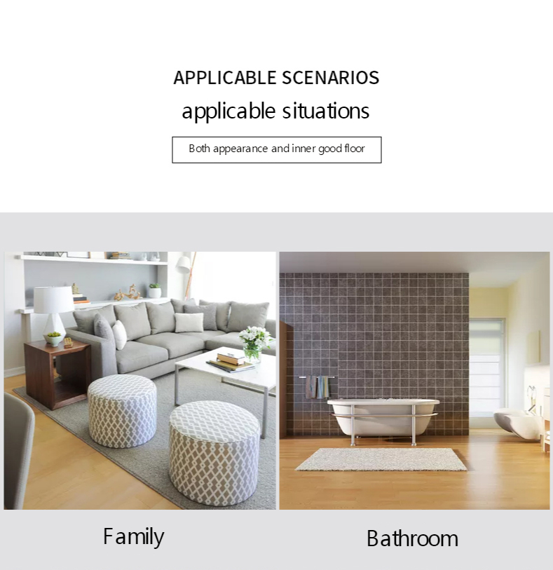Stone plastic Luxury Vinyl flooring pvc plank spc flooring