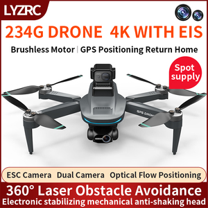 L200 PRO MAX EIS 2轴防抖万向节摄像机4k dron避障遥控<span class=keywords><strong>FPV</strong></span>全球定位系统专业迷你无人机