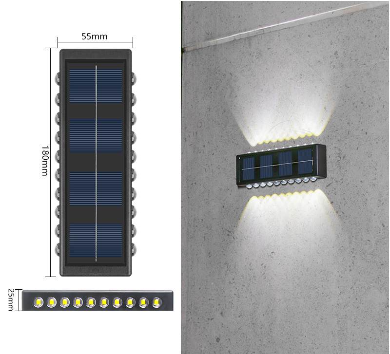 20 LED à lumière blanche (batterie nickel-hydrure)