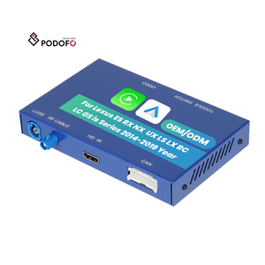 Podofo Wireless Carplay <strong>Android</strong> Auto Module AirPlay/AutoLink/Youtube Decoder for Lexus ES RX NX UX LS LX RC LC GS 2014-2019 OEM - Product Image 1