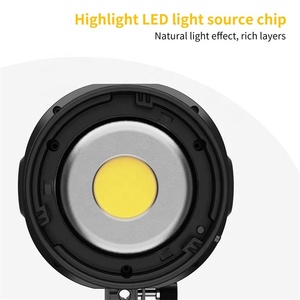 K & F ชุดไฟสตูดิโอโฟกัสปรับได้150W,ชุดไฟสตูดิโอถ่ายภาพแบบมืออาชีพไฟ Led วิดีโอ - Product Image 2