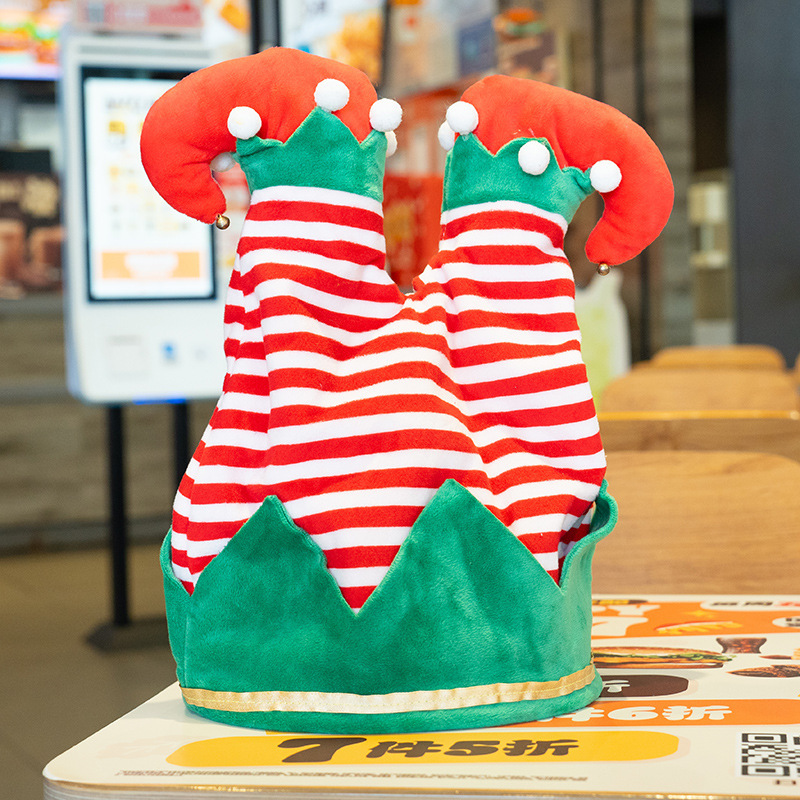 Christmas clown hat