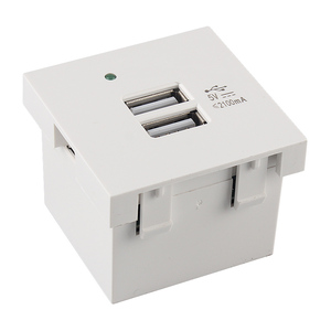 Kart tipi çift bağlantı noktalı USB fonksiyonları gömülü ofis masaüstü USB cep telefonu şarj USB modülü 5V2.1A - Product Image 6