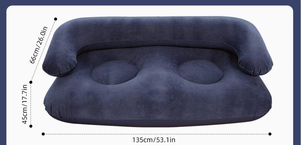 Modèle double bleu marine