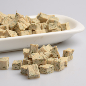 Nuevos aperitivos para gatos de alta calidad, venta al por mayor, hierba gatera de bacalao, golosinas para gatos, bajas en grasa y altas en proteínas, picaduras de bacalao y menta - Product Image 2