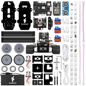 Tscin buny Zufälliges Kombination skit Raupenrad-Kamera auto ESP32 WROOM32-Entwicklungsplatine Programmier bares Roboter auto für Arduino - Product Image 6