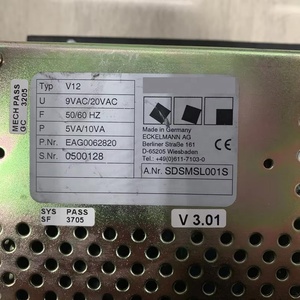 Scollatura V12 D-65205 sdsmssl001s Controller Plc pannello con tastiera - Product Image 5
