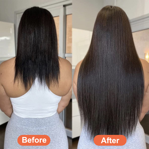 หัวเคราตินสีขาว100% ผมต่อผมธรรมชาติ ktips ดิบนาโน itip Y K แบน F I U ปลาย Remy ต่อผมมนุษย์ - Product Image 6