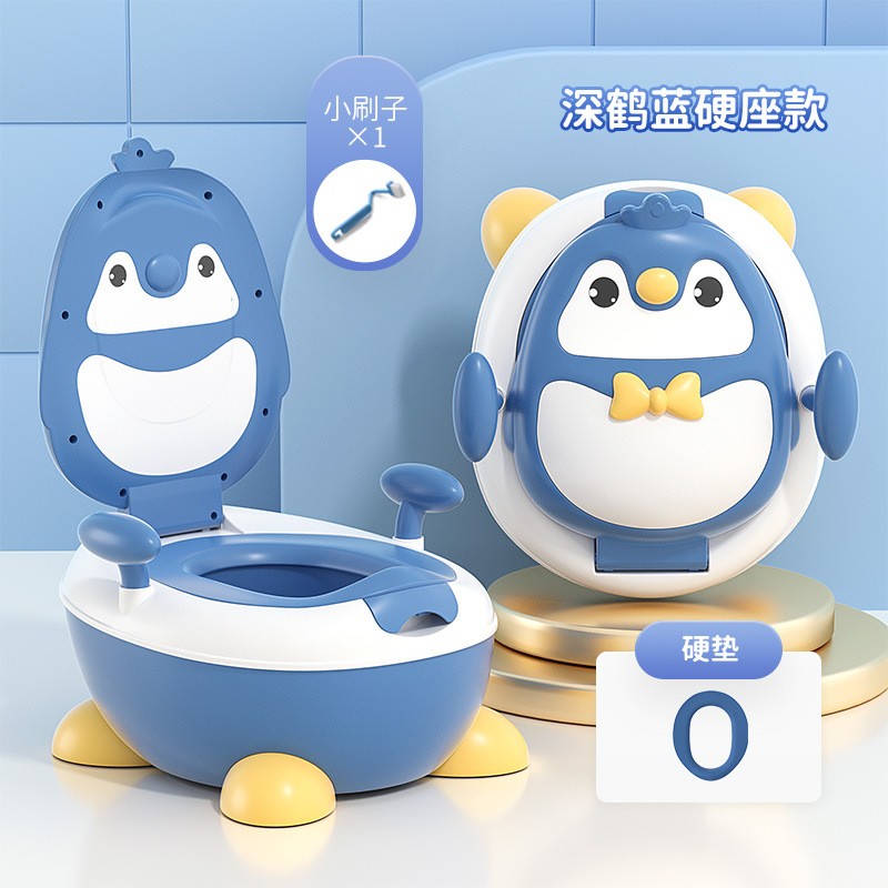Penguin Blue Hard Seat Cushion