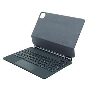 Diseño de idioma personalizado soporte de aleación de aluminio Rgb retroiluminado desmontable Ipad Magic Keyboard para Ipad Pro 11 Ipad Air 5 - Product Image 1
