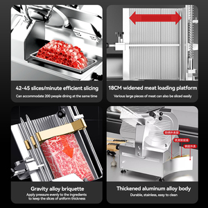 Affettatrice carne su misura commerciale affettatrice congelata affettatrice affettatrici per ristorante - Product Image 6