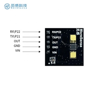 Módulo de radar de onda milimétrica 24G CW de bajo costo para detección de micro movimiento Sensor inteligente IOT de distancia más precisa - Product Image 3