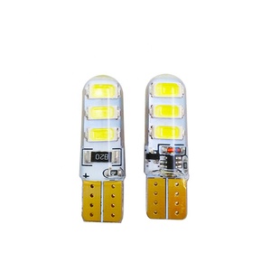 Onelight หลอดไฟ Led หลากสี DC 12V 24V,ไฟ Led T10 6ชิ้นหลอดไฟชิป5630SMD Led พร้อมไฟกะพริบสำหรับรถบรรทุก