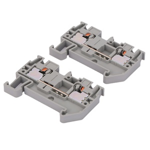 Conector sin tornillos de cobre puro Terminales tipo resorte-riel Bloques de terminales de calidad superior - Product Image 1