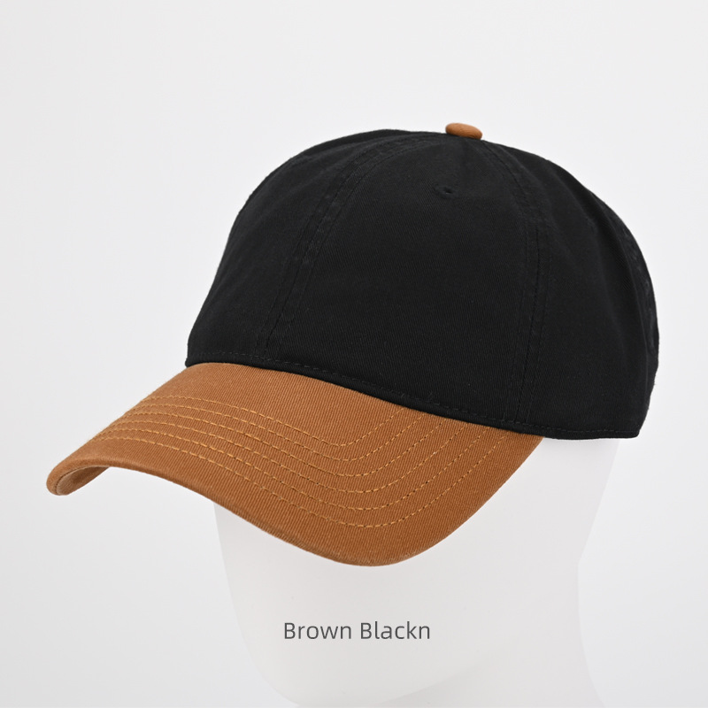 Brown + black