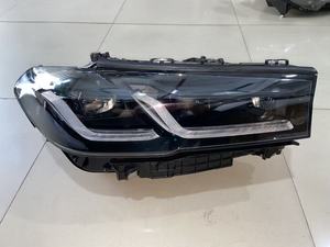 BMW 5 serisi için uygun G30 G38 eski Model yükseltilmiş yeni araba aydınlatma sistemi LED farlar siyah tak ve çalıştır - Product Image 3