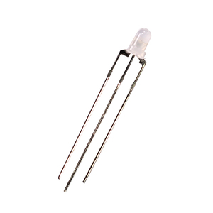 Hinchytek bi-renk 3mm LED lamba yüksek ışık akısı diyot LED kırmızı ve mavi delikten 3V giriş gerilimi Dip LED - Product Image 1