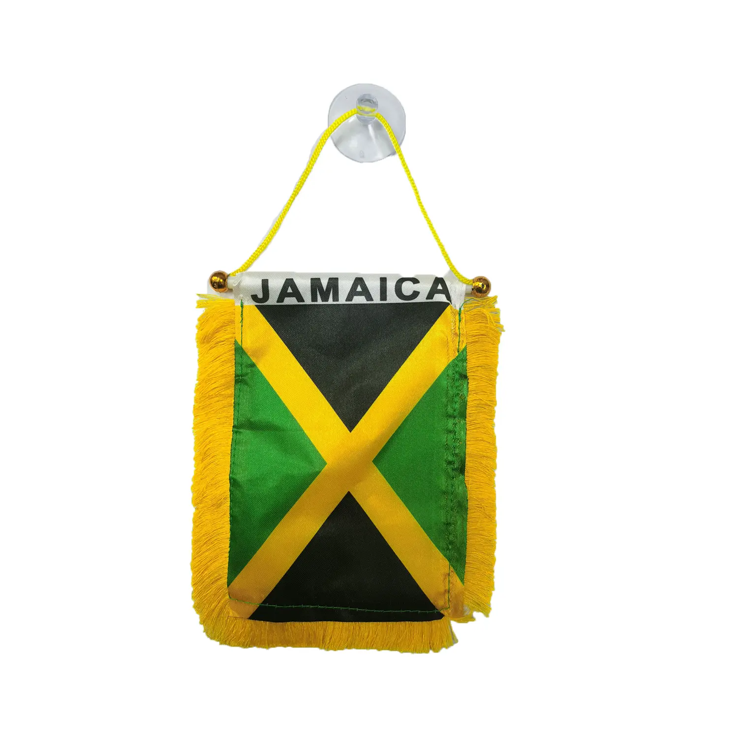 Cheap Rearview Mirror Automobile car SUV truck Jamaica Jamaican flag pennant