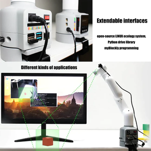 MyCobot 280 ahududu Pi 2023 - 6 DOF İşbirliği robotik kol (ahududu Pi versiyonu)