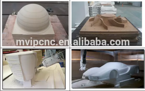 Máquina enrutadora CNC grande de 5 ejes para productos compuestos de madera y aluminio, máquina enrutadora CNC de 5 ejes - Product Image 4