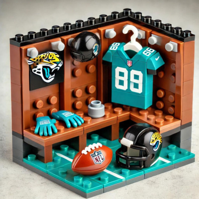 Bloques de construcción para vestidor - 16 Jacksonville Jaguars