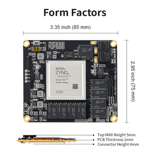 普治ZU7EV-SOM工业级开发板Xilinx ZYNQ UltraScale + MPSOC XCZU7EV SOM FPGA套件PZ-ZU7EV-SOM - Product Image 6