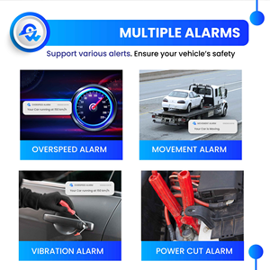 OBD ii微型全球定位系统跟踪器，带免费应用平台AGPS语音监视器实时汽车全球定位系统和跟踪设备OBD 2端口全球定位系统跟踪器 - Product Image 4