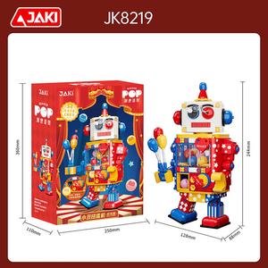 JAKIファンキーロボットビルディングブロック玩具アセンブル変形子供工学学習のための漫画モデル - Product Image 6