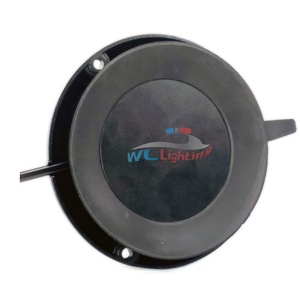 24 <strong>LED</strong> Low Profile <strong>LED</strong> R65 <strong>12</strong>/24 <strong>Volt</strong> Amber Magnetic Fixing Beacon - Product Image 2