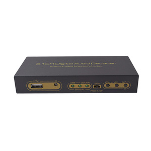 5.1CH SPDIF koaksiyel dijital ses şifre çözücü USB multi-medya ile ses çalar 5.1 ses AC3 DTS LPCM DVD PC için VCD - Product Image 3