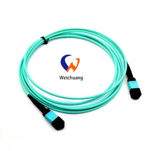 MPO/<strong>MTP</strong> Optical Fiber Patchcord 3M 8Core 12core 24core PVC LSZH SM 9/125um G.652DMM <strong>Trunk</strong> Cable Fiber Optic Patchcord OEM ODM - Product Image 2