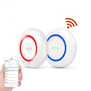 Dc3.6v סוללה tuya חכם יישום wifi חכם שליטה מרחוק אלחוטי הגנה עצמית sos כפתור פאניקה חירום עבור אזעקות אבטחה אישית
