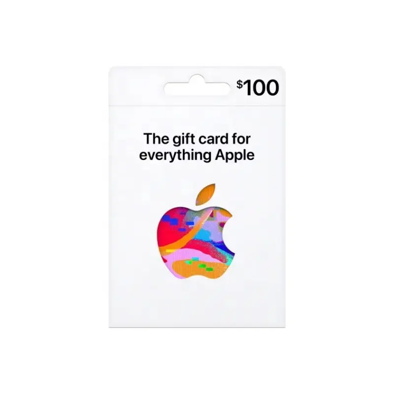 Compre tarjetas de regalo de iTunes de 100 $/códigos de regalo de Apple Pagos mundiales en línea aceptados