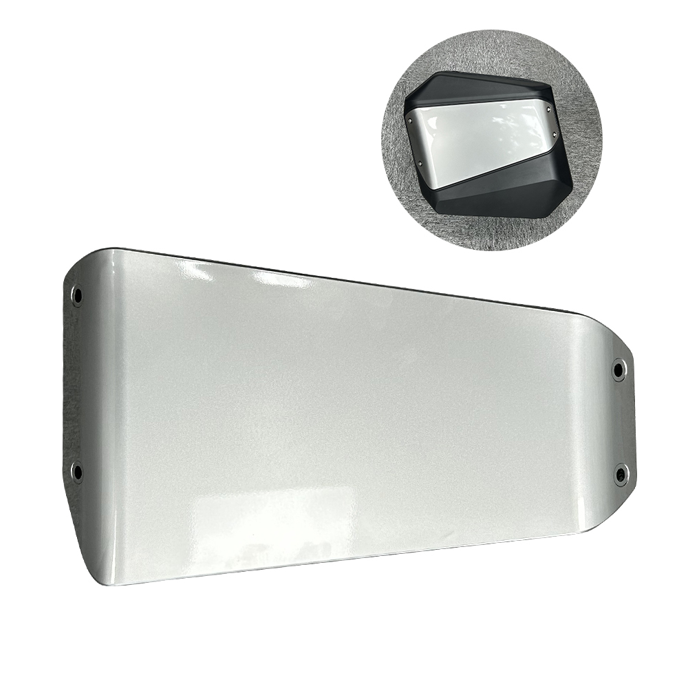 Glossy silver