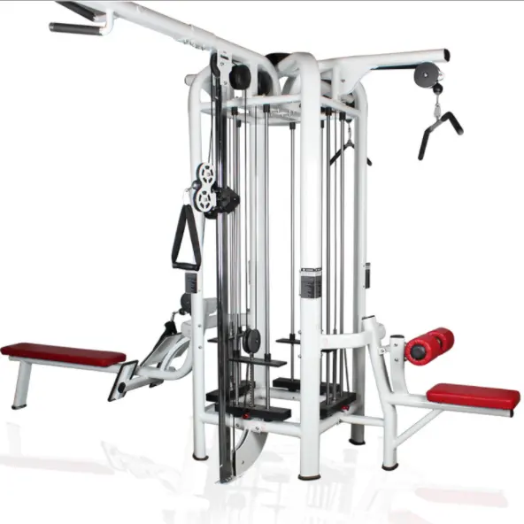 Commerciële Fitness Gym 4 Station Multi Gym Apparatuur Jungle Power Trainer Machine