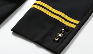Havayolu çalışanları için uçuş görevlisi Pilot ceket Aviator üniforma takımları - Product Image 6
