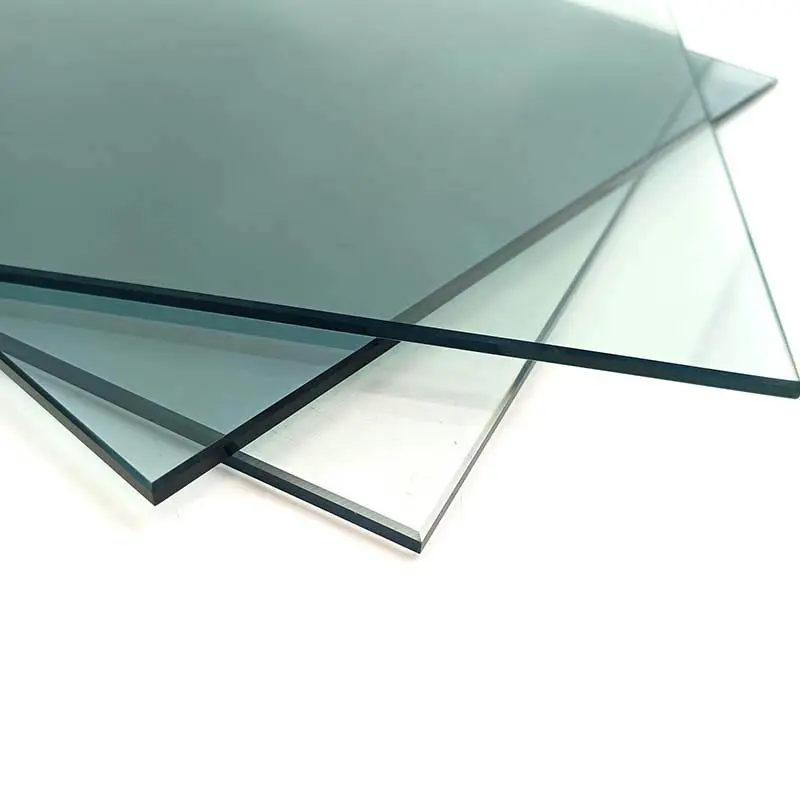 Abastecimiento de fábrica fachadas BIPV personalizadas Vidrio PV transparente vidrio solar low-e de Bajo hierro para ventanas