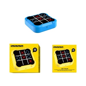 <strong>2025</strong> Portable Electronic Tic-Tac-Toe Board <strong>Game</strong> 4-<strong>in</strong>-<strong>1</strong> Family Fun Strategy ABS Material for Youngsters Intermediate Skill Level - Product Image 2