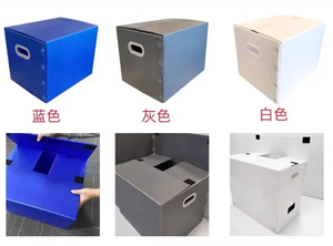 Wholesale Manufactory PP Material Big Plastic Storage Box With Lid Stackable and Collapsible <strong>Logistics</strong> Storage <strong>Containers</strong> Bins - Product Image 2