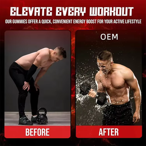 Gummies Pre allenamento palestra di vendita calda integratore di crescita muscolare creatina monoidrato energia Gummies - Product Image 5