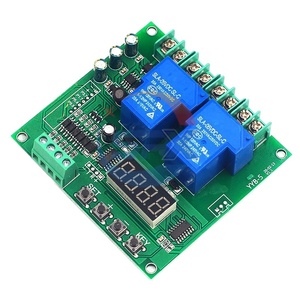 Motor de CC CA, módulo de avance y retroceso, placa de circuito 12v24v, controlador de bomba de válvula solenoide, relé bidireccional dual - Product Image 1