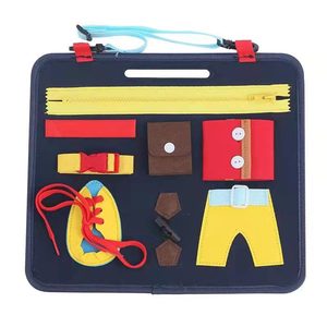 Washable Montessori Toddlers Busy Board 3D Baby Story Cloth <strong>Book</strong> Early Learning Education <strong>Habits</strong> Knowledge Develop Dropshipping
