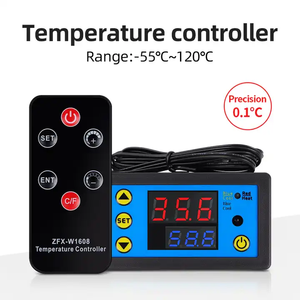 Termostato de controlador de temperatura de control de refrigeración de calefacción Digital de alta precisión de 12V CC con Sensor de 1/2" - Product Image 6